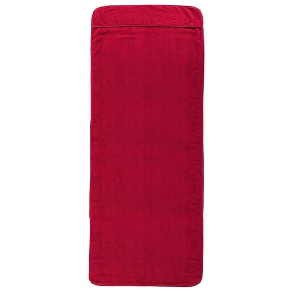 vidaXL Strandhåndklær 6 stk burgunder 60x135 cm stoff 400 GSM