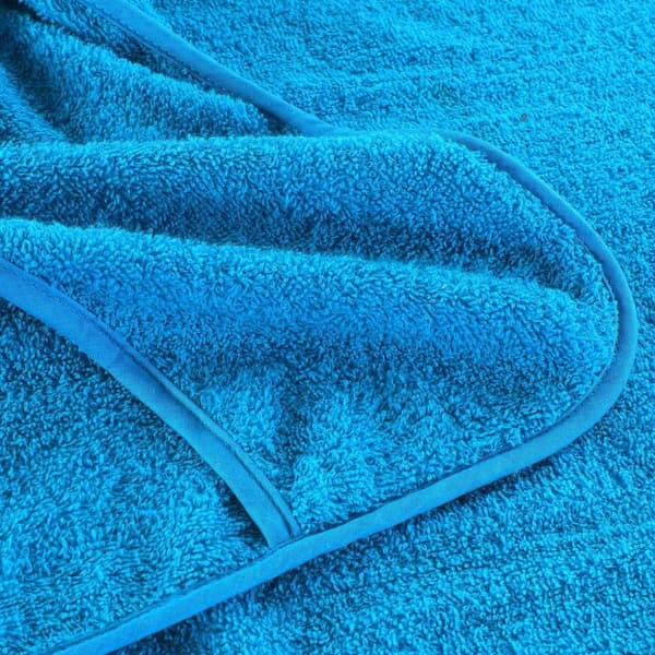 vidaXL Strandhåndklær 6 stk turkis 60x135 cm stoff 400 GSM