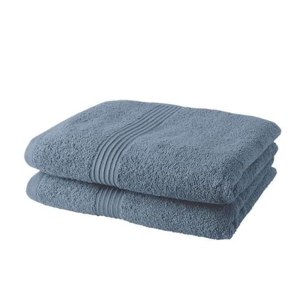 Set med 2 TODAY handdukar 50x90 cm 100% Bomull - Denim
