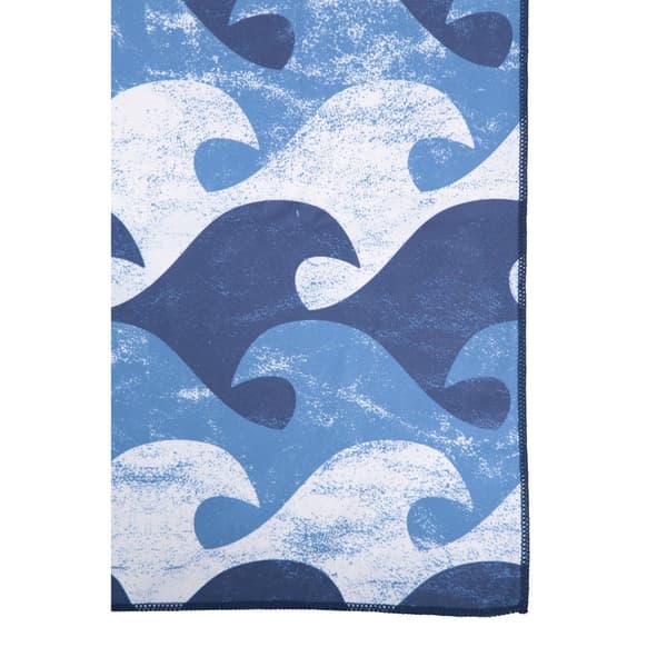 Mountain Warehouse Wave Pattern Microfibre Towel