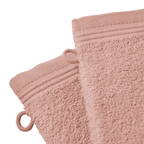 Set med 2 "Spa" frottétvättlappar 15 x 21 cm / 400 gr/m² - "Spa" Blush