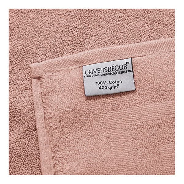 Set med 2 "Spa" frottétvättlappar 15 x 21 cm / 400 gr/m² - "Spa" Blush