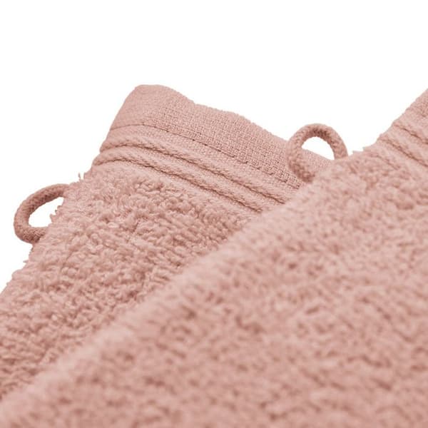 Set med 2 "Spa" frottétvättlappar 15 x 21 cm / 400 gr/m² - "Spa" Blush