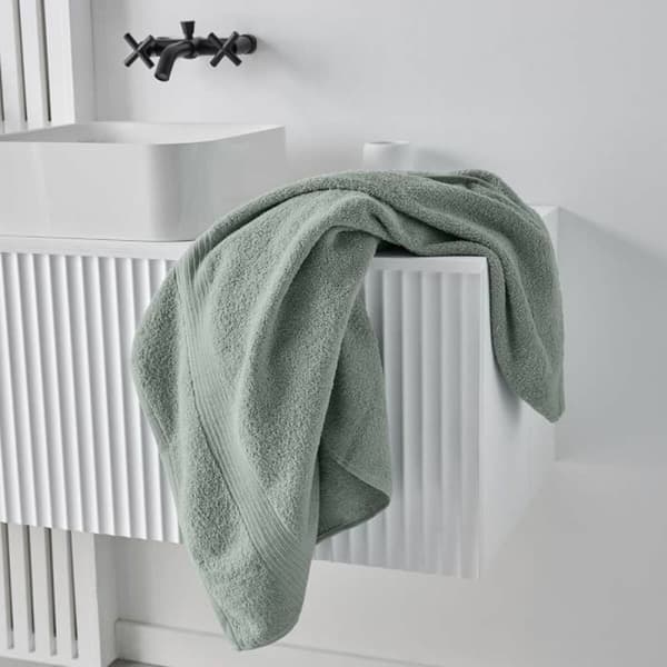 Set med Handdukar TODAY Essential Celadon Ljusgrön 50 x 90 cm (10 antal)