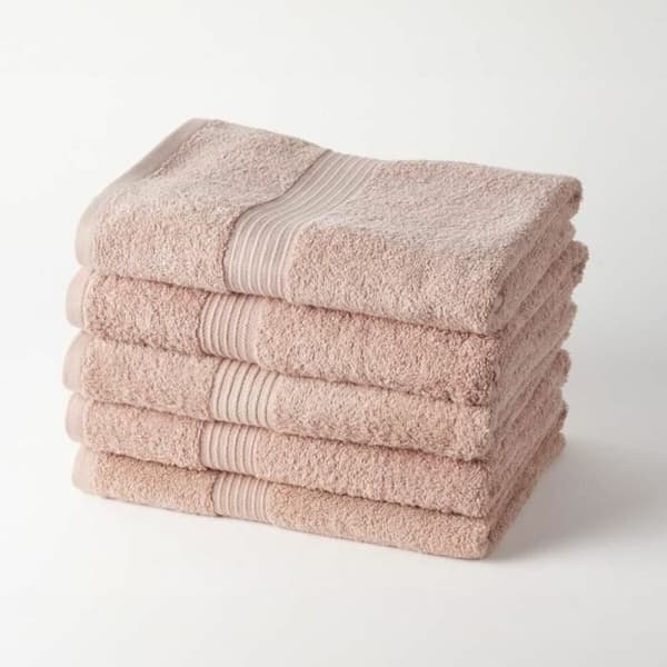 Handduksset TODAY 100% bomull 70 x 130 cm Rosa (5 antal)