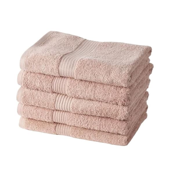 Handduksset TODAY 100% bomull 70 x 130 cm Rosa (5 antal)