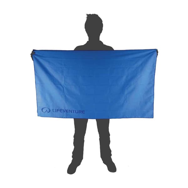 Lifeventure Microfibre Towel X Large Blå 130 x 75 cm