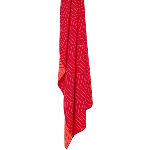 Lifeventure Recycled Softfibre Trek Towel Giant Röd 150 x 90 cm