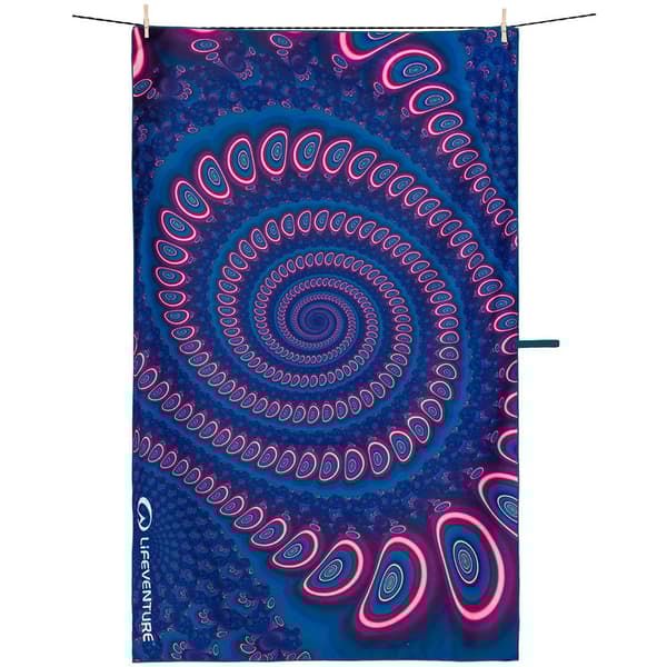 Lifeventure Recycled Softfibre Trek Towel Giant Blå 150 x 90 cm