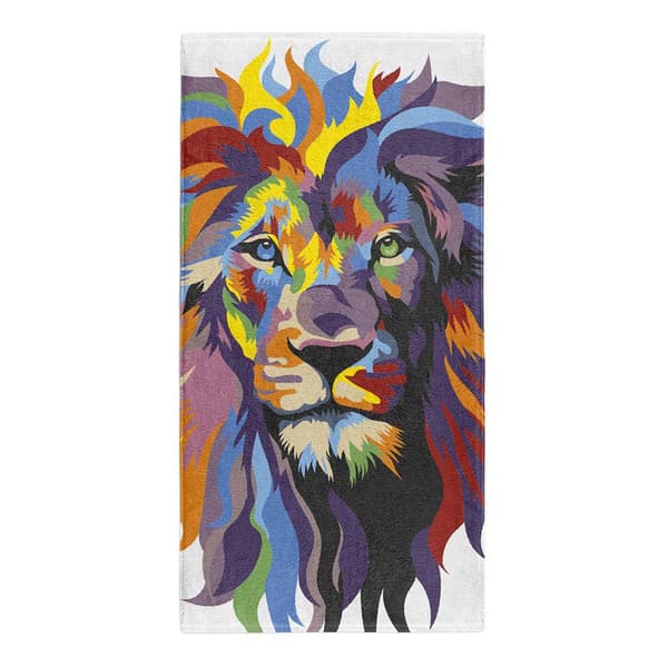 Otso Håndklæde Be A Lion Flerfarvet