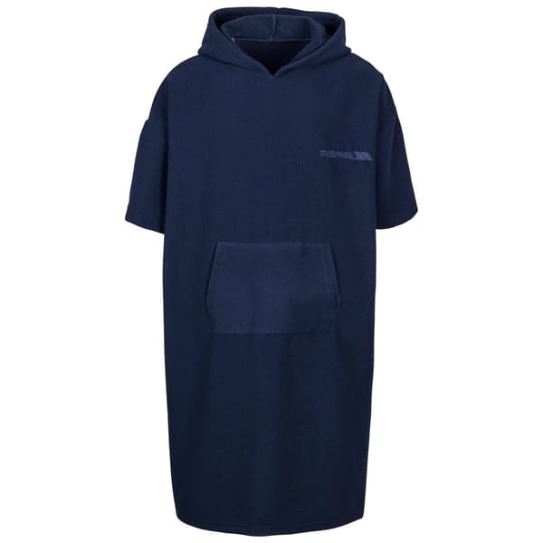 Trespass Unisex Vuxen Handduk Handduk Handduk Huva Poncho Navy One Size