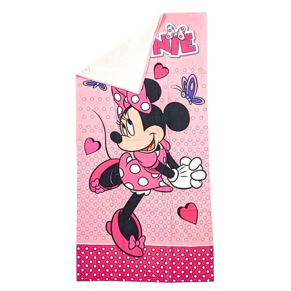 Disney Spotty Minnie Mouse Cotton Bath Towel