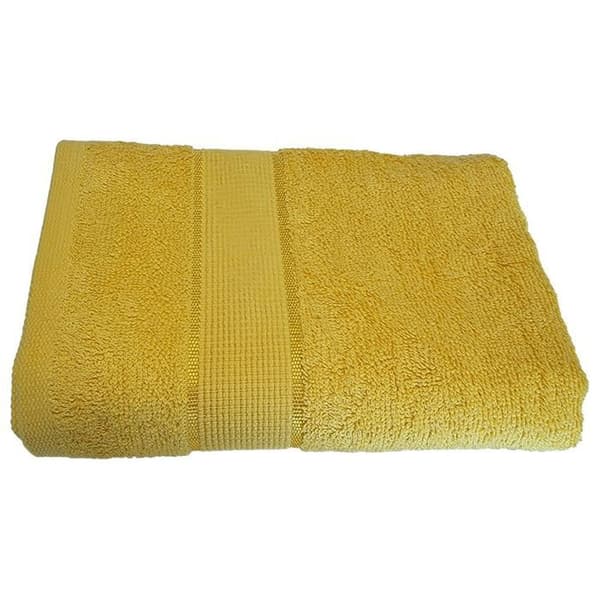 Bambuhandduk 70 x 140 cm - Gul