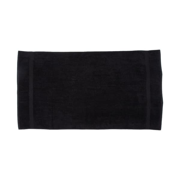 Towel City Luxury Bath Towel Black One Size