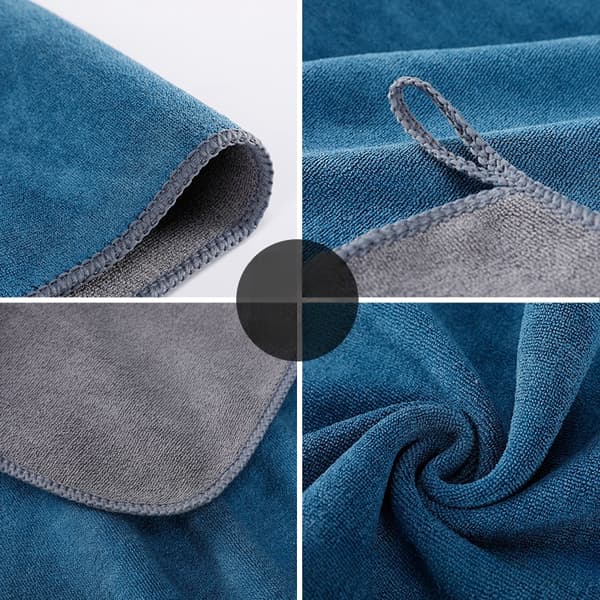 INF Dobbeltlags mikrofiber håndklæde til bilvask