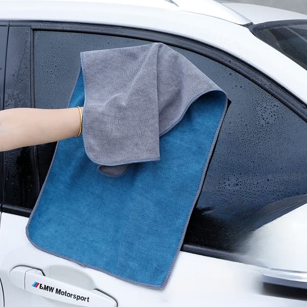 INF Dobbeltlags mikrofiber håndklæde til bilvask