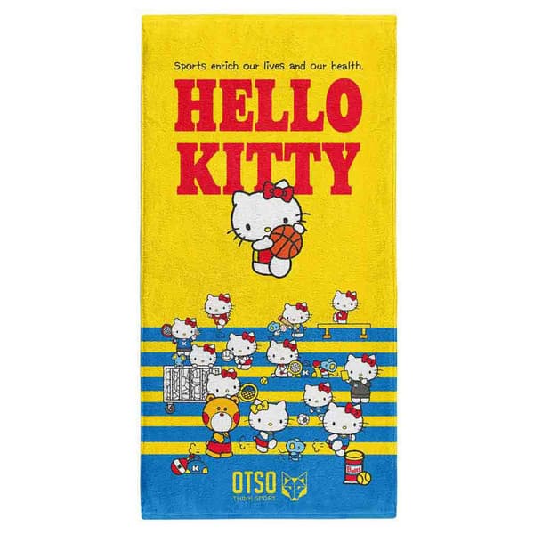 Otso Hello Kitty Sports Håndklæde  150x75 cm