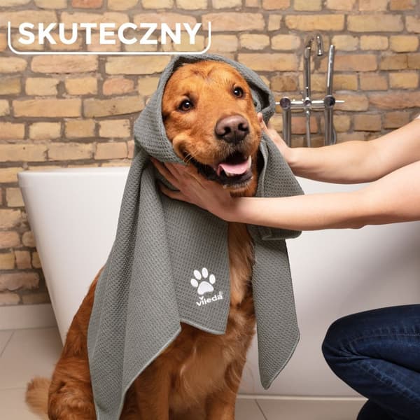 Vileda PET PRO L mikrofiber kæledyrshåndklæde