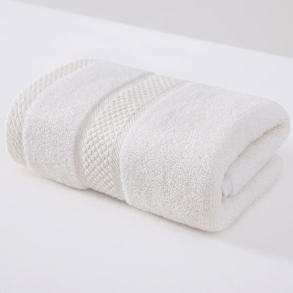 Set med 3 handdukar i ren bomull, badlakan, 74 x 34 cm, lämplig för badrum, gym, dusch