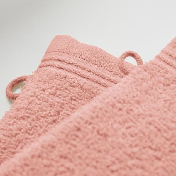 Set med 6 "Spa" frottétvättlappar 15 x 21 cm / 400 gr/m² - "Spa" Blush