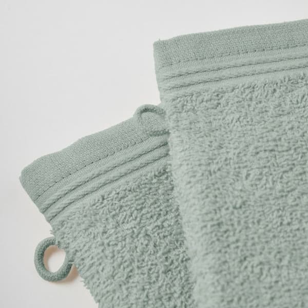 Set med 6 "Spa" frottétvättlappar 15 x 21 cm / 400 gr/m² - "Spa" Céladon