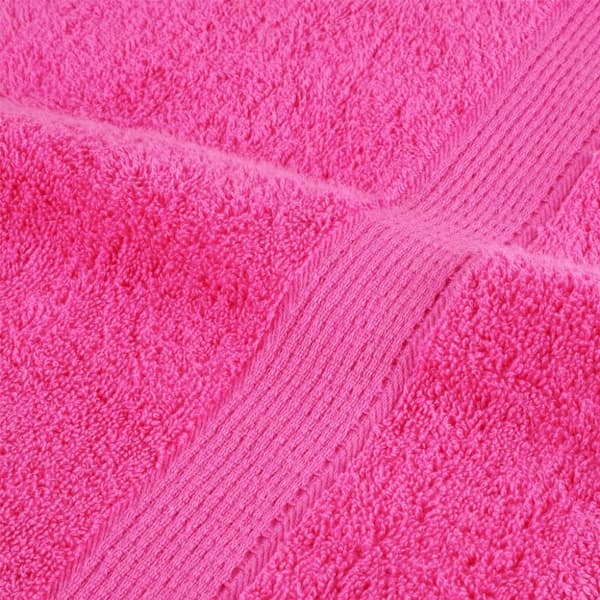 vidaXL Premium håndklesett 12 deler SOLUND rose 600 g/m2