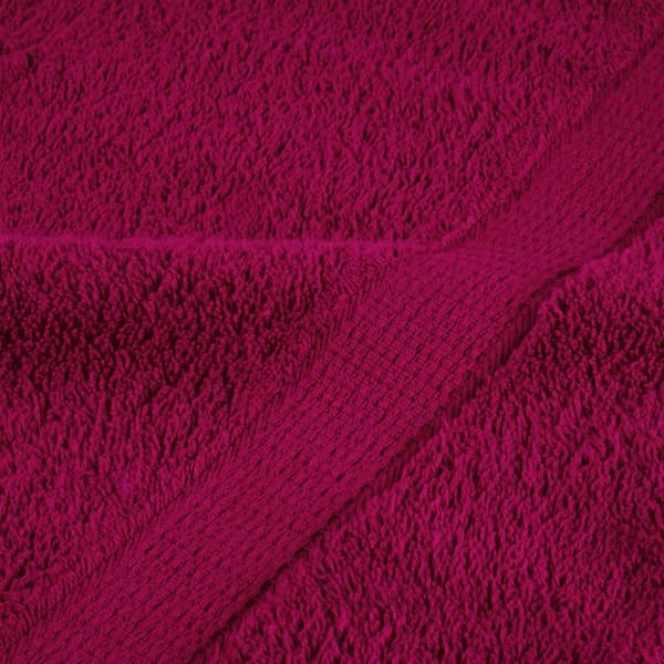 vidaXL Premium gästhanddukar SOLUND 10 st vinröd 30x50cm 600gsm