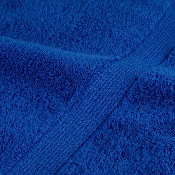 vidaXL Premium badhanddukar SOLUND 4 st blå 70x140cm 600gsm