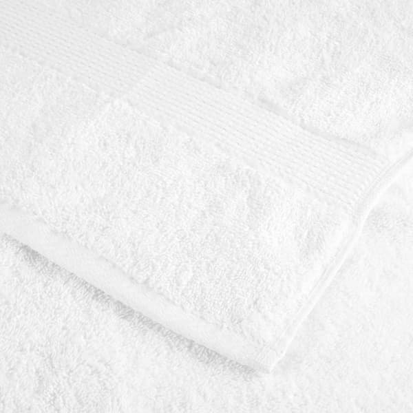vidaXL Premium badhanddukar SOLUND 10 st vit 70x140cm 600gsm
