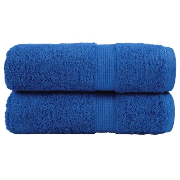 vidaXL håndklæder SOLUND 2 stk. Premium 30x30 cm 600 g/m2 blå