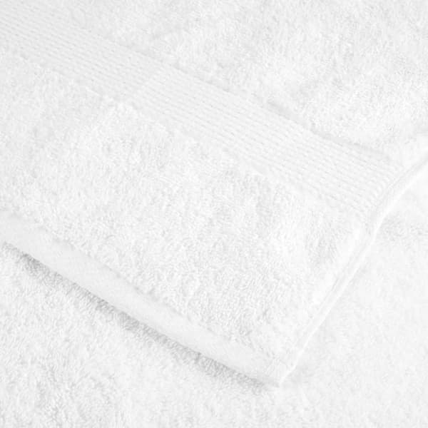 vidaXL håndklæder SOLUND 4 stk. Premium 30x30 cm 600 g/m2 hvid