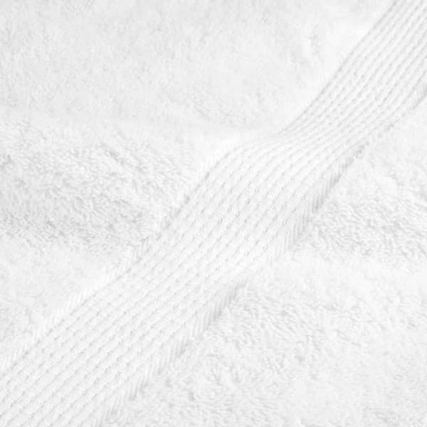vidaXL badehåndklæder SOLUND 4 stk. Premium 100x150 cm 600 g/m2 hvid