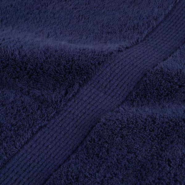 vidaXL Premium gästhanddukar SOLUND 10 st marinblå 30x50cm 600gsm