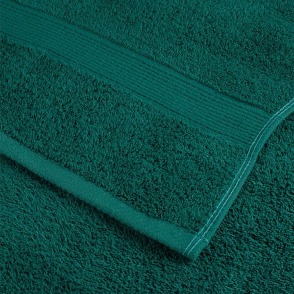 vidaXL Premium bastuhanddukar SOLUND 4 st grön 80x200 cm 600 gsm