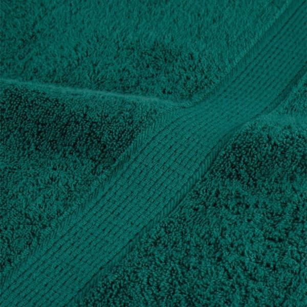 vidaXL Premium bastuhanddukar SOLUND 4 st grön 80x200 cm 600 gsm