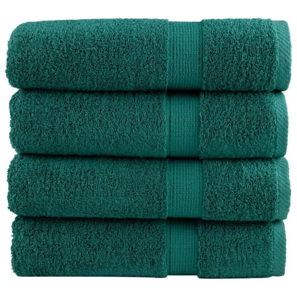 vidaXL Premium badehåndklær SOLUND 4 stk 100x150 cm 600 g/m2
