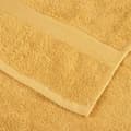 Miniatyrbild 5 av 7: vidaXL Premium handdukar SOLUND 2st guld 50x100cm 600gsm