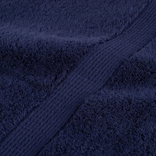 vidaXL gæstehåndklæder SOLUND 2 stk. Premium 30x50cm 600g/m2 marineblå