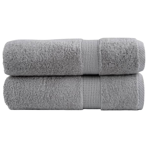 vidaXL håndklæder SOLUND 2 stk. Premium 50x100 cm 600 g/m2 grå