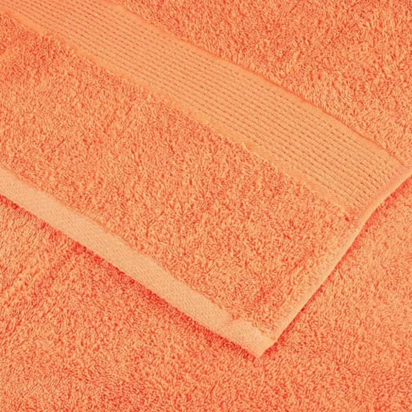 vidaXL Premium handdukar SOLUND 4 st orange 50x100 cm 600 gsm