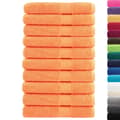 Miniatyrbild 2 av 7: vidaXL Premium bastuhanddukar SOLUND 10 st orange 80x200 cm 600 gsm