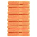 Miniatyrbild 1 av 7: vidaXL Premium bastuhanddukar SOLUND 10 st orange 80x200 cm 600 gsm