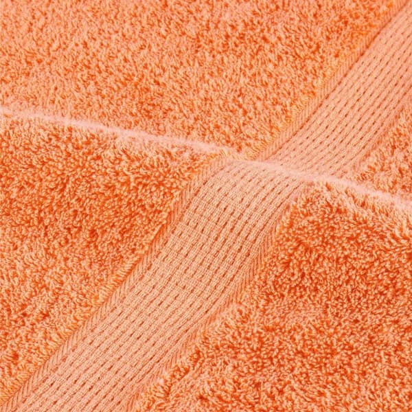 vidaXL Premium badhanddukar SOLUND 4 st orange 70x140 cm 600 gsm