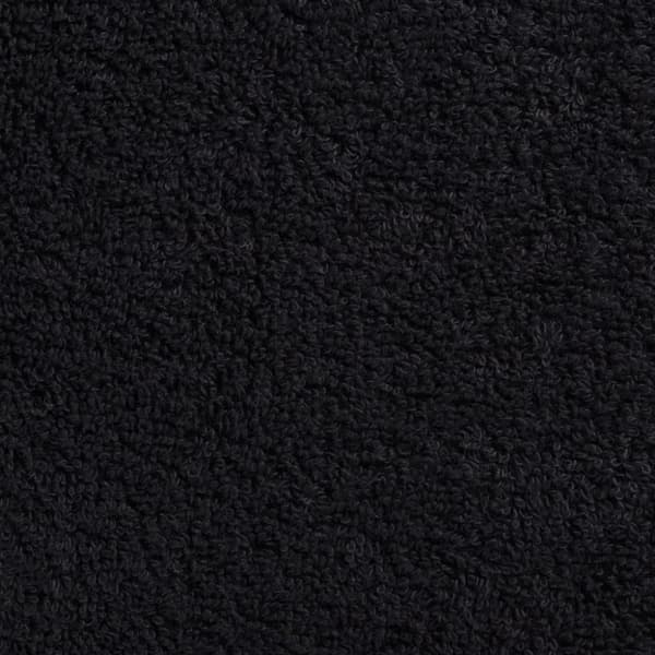 vidaXL Premium gästhanddukar SOLUND 2 st svart 30x30 cm 600 gsm