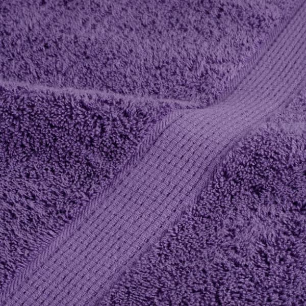 vidaXL Premium handdukar SOLUND 2 st lila 100x200 cm 600 gsm