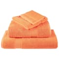 Miniatyrbilde 4 av 7: vidaXL Premium håndklær SOLUND 2 stk oransje 50x100cm 600 g/m2