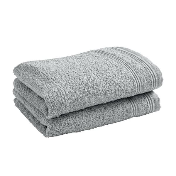 Set med 2 "Spa" gästhanddukar 30 x 50 cm - 400 gr-m² - Färg: "Spa" Pearl