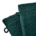 Miniatyrbild 3 av 5: Set med 6 "Spa" frottétvättlappar 15 x 21 cm / 400 gr/m² - "Spa" Emerald