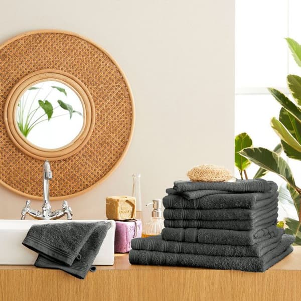 Komplett paket med 10 badrum "Spa" delar - 400 gr-m² - Färg: "Spa" skiffer