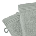 Miniatyrbild 3 av 4: Set med 2 "Spa" tvättlappar 15 x 21 cm - 400 gr-m² - Färg: "Spa" Celadon